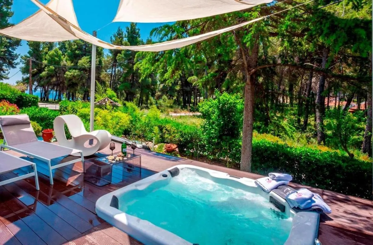 Palms Jacuzzi And Pool Villa Sani